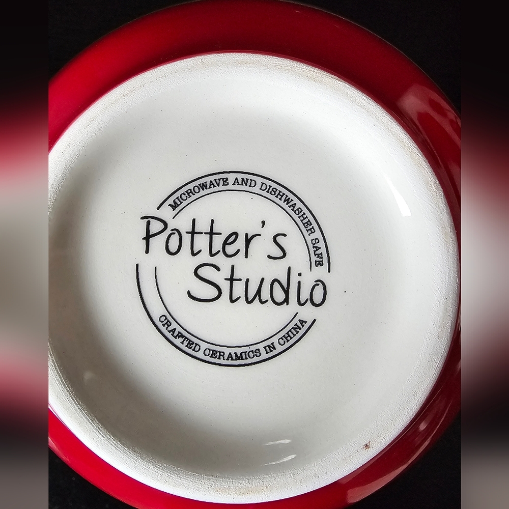 Potter's Studio Ceramic Cherries Bowl Sets. Total of 11 Bowls.All New Never Used - Picture 9 of 10
